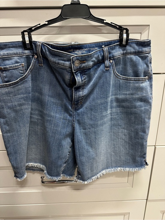 Chico's Pants - Chico's Light Blue Denim Girlfriend Shorts